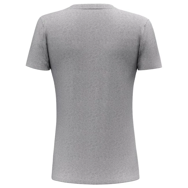 T-shirt Pour Femme Salewa Solidlogo Dri-release Heather Grey 2 T-shirt Pour Femme Salewa Solidlogo Dri-release Heather Grey – Image 2