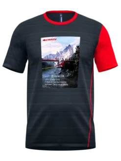 T-shirt Pour Homme Crazy Idea Delay Vento/Red SS22