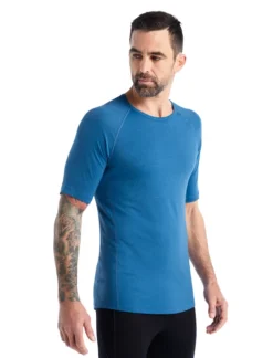 T-shirt Pour Homme Icebreaker 150 Zone SS Crewe Azul SS22 -Plein Air Équipement Magasin t shirt pour homme icebreaker 150 zone ss crewe azul ss22 167247 650x650 g1