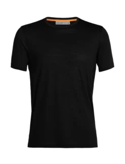 T-shirt Pour Homme Icebreaker Sphere II SS Black SS22