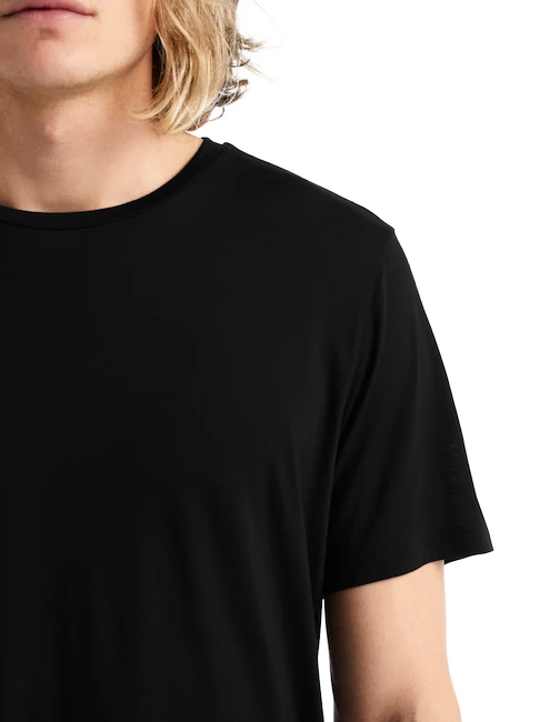 T-shirt Pour Homme Icebreaker Sphere II SS Black SS22 6 T-shirt Pour Homme Icebreaker Sphere II SS Black SS22 – Image 6