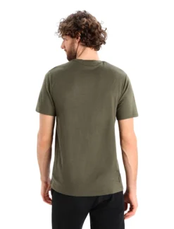 T-shirt Pour Homme Icebreaker Tech Lite II SS Alp Loden -Plein Air Équipement Magasin t shirt pour homme icebreaker tech lite ii ss alp loden 1351624 650x650 g1