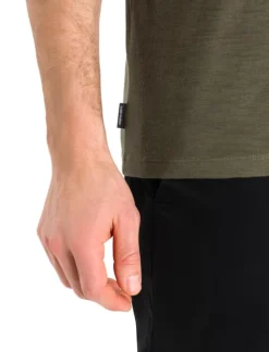 T-shirt Pour Homme Icebreaker Tech Lite II SS Alp Loden -Plein Air Équipement Magasin t shirt pour homme icebreaker tech lite ii ss alp loden 1351624 650x650 g3