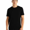 T-shirt Pour Homme Icebreaker Tech Lite II SS Black