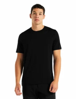 T-shirt Pour Homme Icebreaker Tech Lite II SS Black