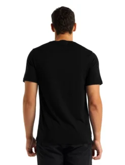 T-shirt Pour Homme Icebreaker Tech Lite II SS Black -Plein Air Équipement Magasin t shirt pour homme icebreaker tech lite ii ss black 1349640 650x650 g3