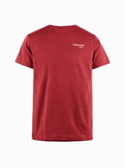 T-shirt Pour Homme Klättermusen Association SS Tee Burnt Russet SS22