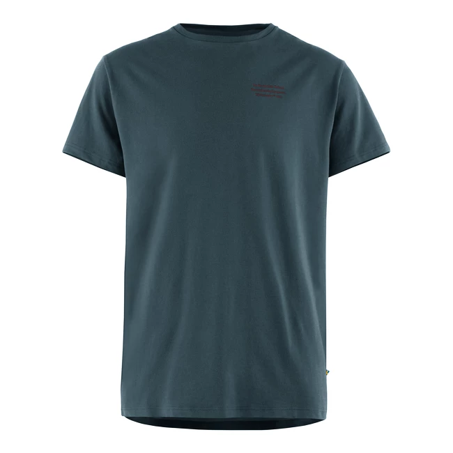 T-shirt Pour Homme Klättermusen Runa Statement 2.0 SS Tee Midnight Blue SS22 1 T-shirt Pour Homme Klättermusen Runa Statement 2.0 SS Tee Midnight Blue SS22