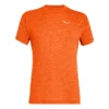 T-shirt Pour Homme Salewa Puez Melange Dry Red Orange Melange FW22