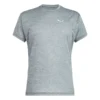 T-shirt Pour Homme Salewa Puez Melange Dry S/S Tee Quiet Shade Melange SS22