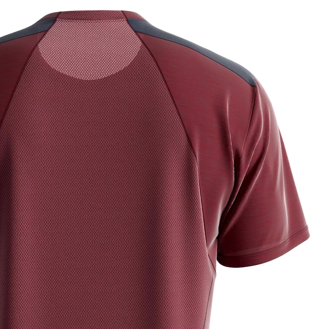 T-shirt Pour Homme Salomon Outline SS Tee Cabernet 11 T-shirt Pour Homme Salomon Outline SS Tee Cabernet – Image 11