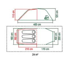 Tente Coleman Laramie 3 BlackOut -Plein Air Équipement Magasin tente coleman laramie 3 blackout 178071 650x650 g4