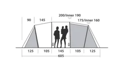 Tente Easy Camp Huntsville Twin 600 Green SS22 -Plein Air Équipement Magasin tente easy camp huntsville twin 600 green ss22 176709 650x650 g2