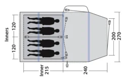 Tente Outwell Rosedale 4PA Green SS22 15 Tente Outwell Rosedale 4PA Green SS22 -Plein Air Équipement Magasin tente outwell rosedale 4pa green ss22 176733 650x650 g1