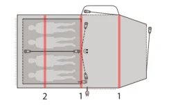 Tente Outwell Rosedale 4PA Green SS22 18 Tente Outwell Rosedale 4PA Green SS22 -Plein Air Équipement Magasin tente outwell rosedale 4pa green ss22 176733 650x650 g4