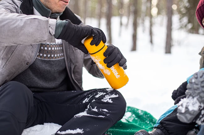 Thermos Primus Vacuum Bottle 0.75 L Yellow SS22 2 Thermos Primus Vacuum Bottle 0.75 L Yellow SS22 – Image 2